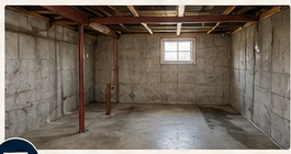 Residential basement and foundation